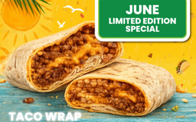 Celebrating Summer: Our June Special – Taco Wrap🌮