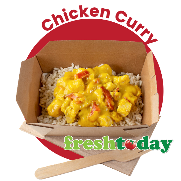 Freshtoday Midlands chicken curry school lunch option
